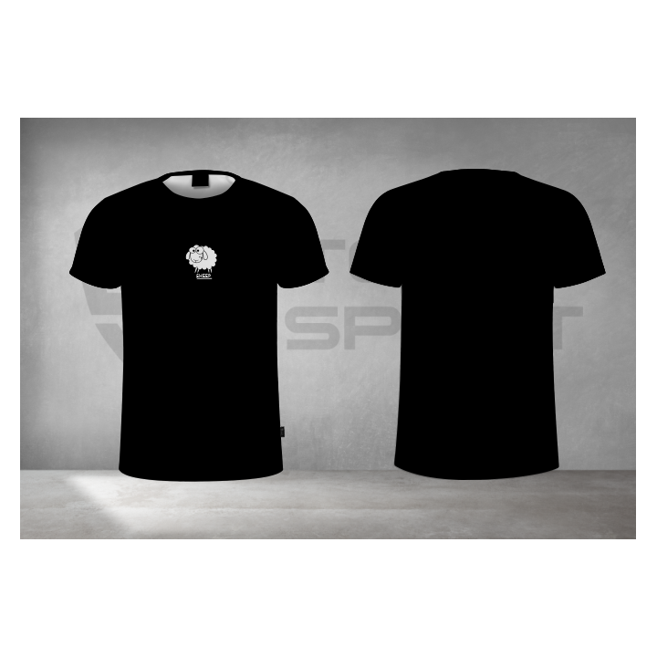 GOU & BOS MAJICA ČRNA - OVCA